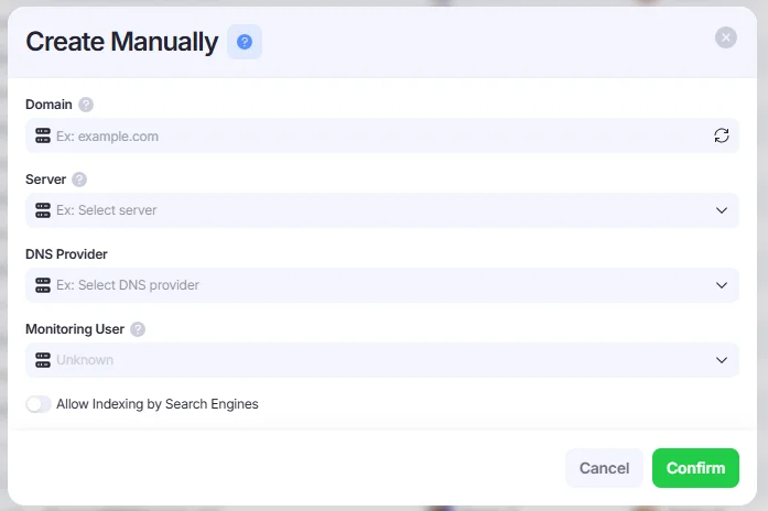 How To Add a Domain Manually in AIO