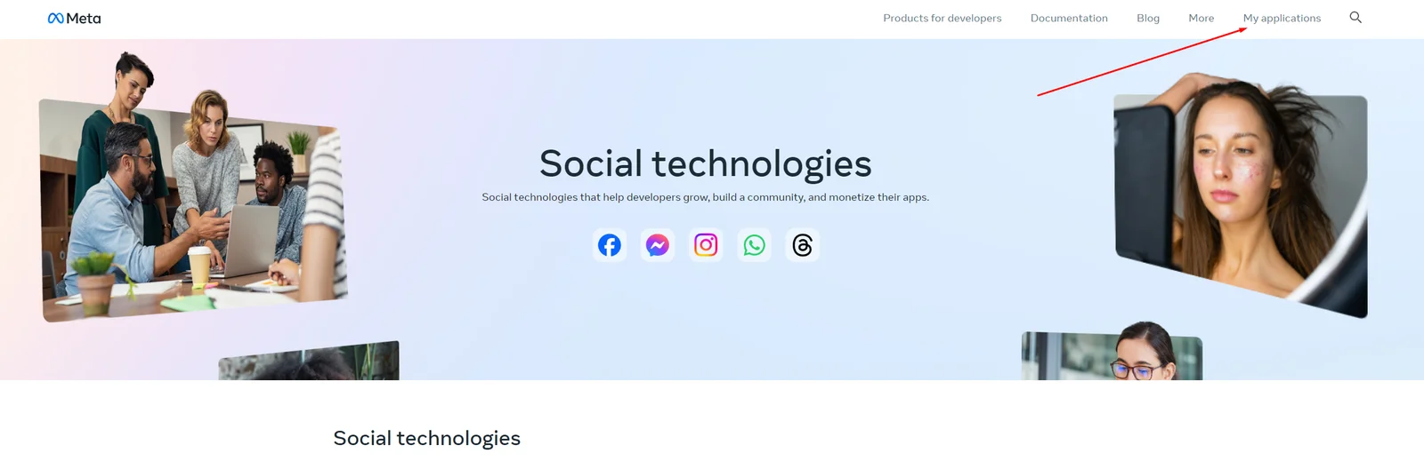 How to get an API token for FB