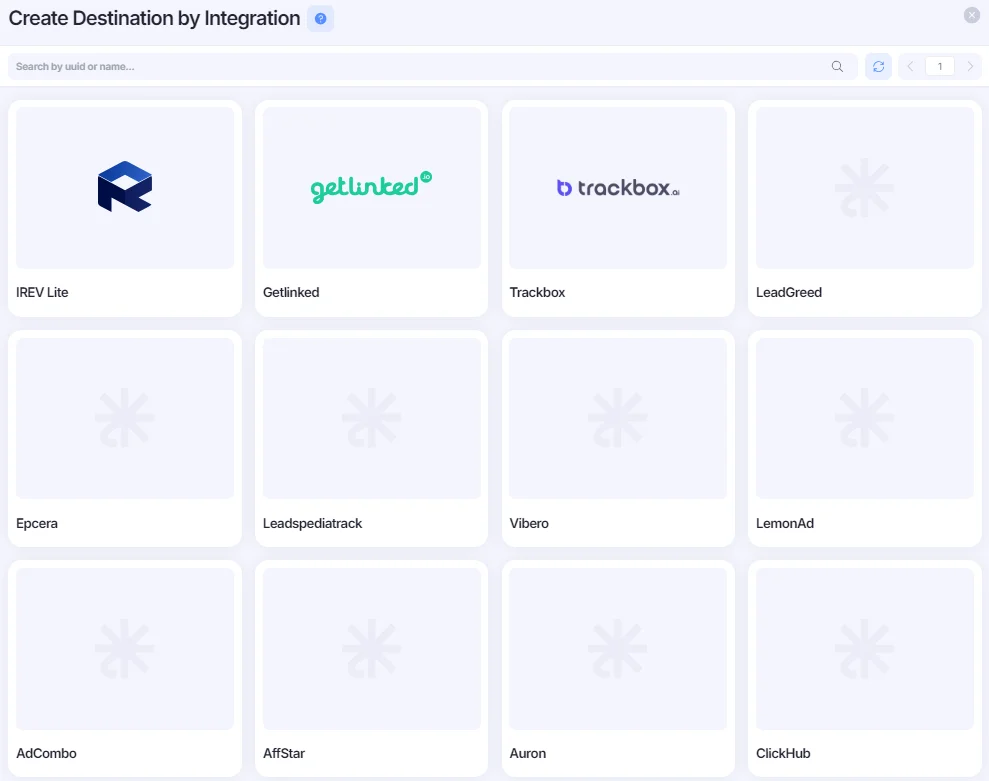 API Integrations templates.