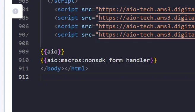 Adding Your Form to the Landing Page’s HTML